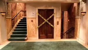 Big Bang Theory Elevator Virtual Background For Zoom And Meet