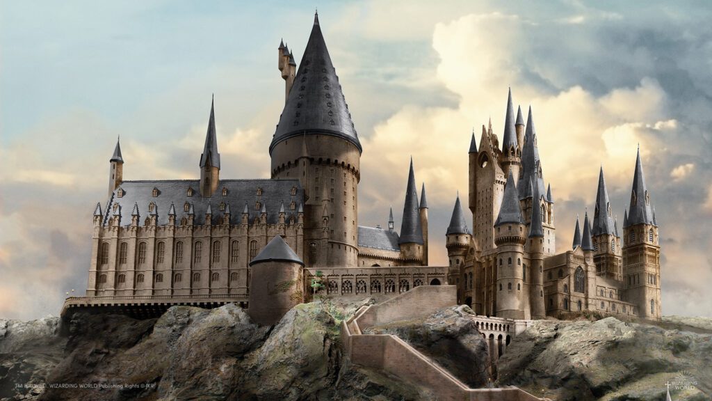 Harry Potter Hogwarts Castle Background For Zoom
