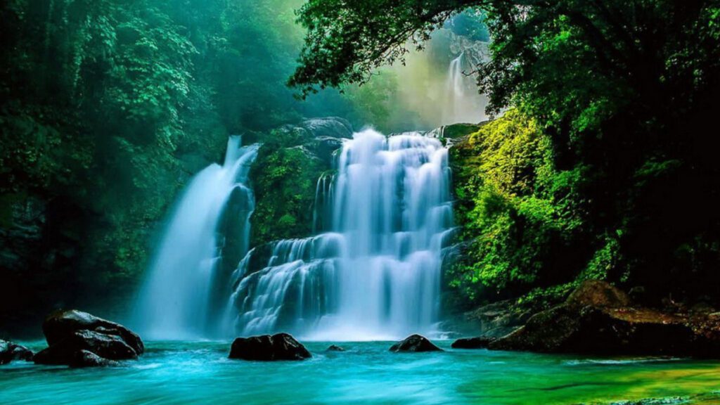 Hawaii Waterfall Virtual Background For Zoom And Meet Video Calls