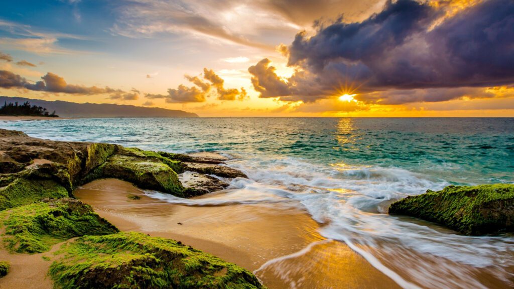 Hawaii Sunset Virtual Backgrounds For Zoom And Meet Video Calls