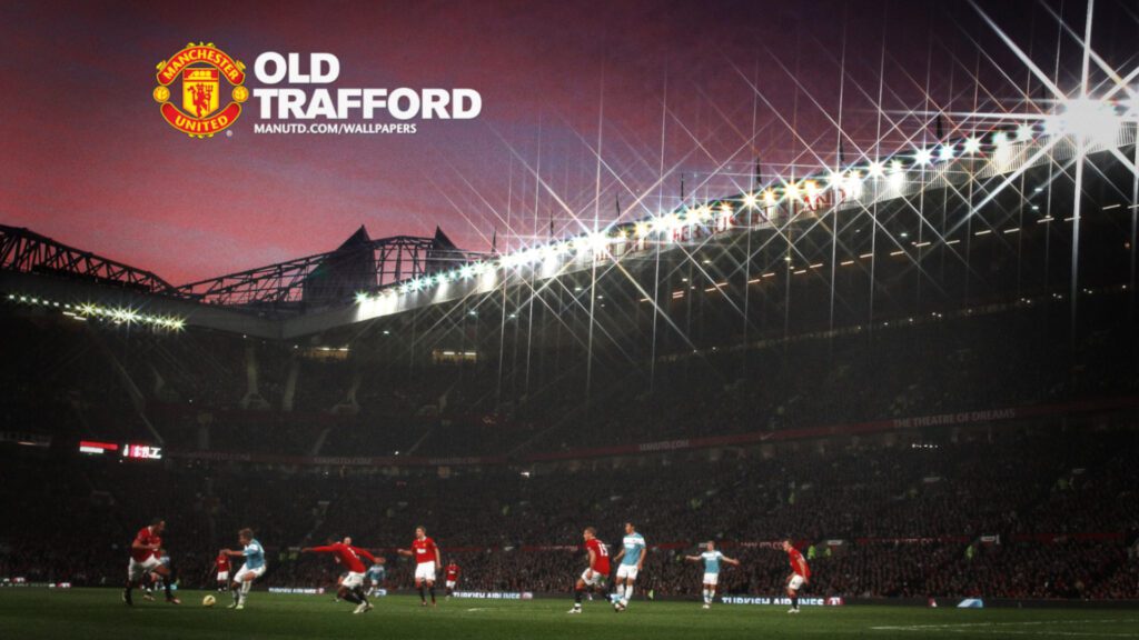 Man Utd Football Ground Old Trafford Virtual Background For Zoom Meet Teams