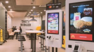 Mcdonald'S Restaurant And Kiosk Virtual Background For Zoom
