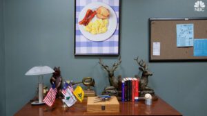 Parks And Recreation Ron Swanson Desk Background For Zoom Teams Meet 720