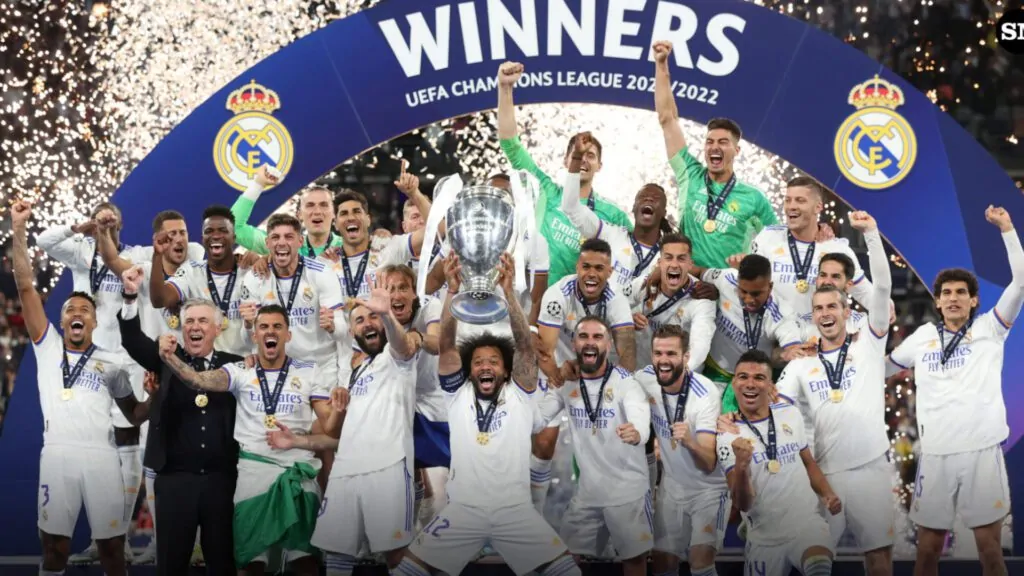 Real Madrid Champions League Champions 2022 Background For Zoom And Meet Video Calls 6