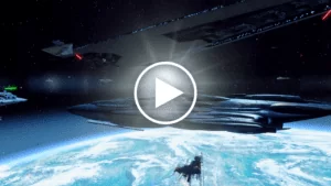 Star Wars Space Battle Video Background For Zoom Teams Meet Teams 720