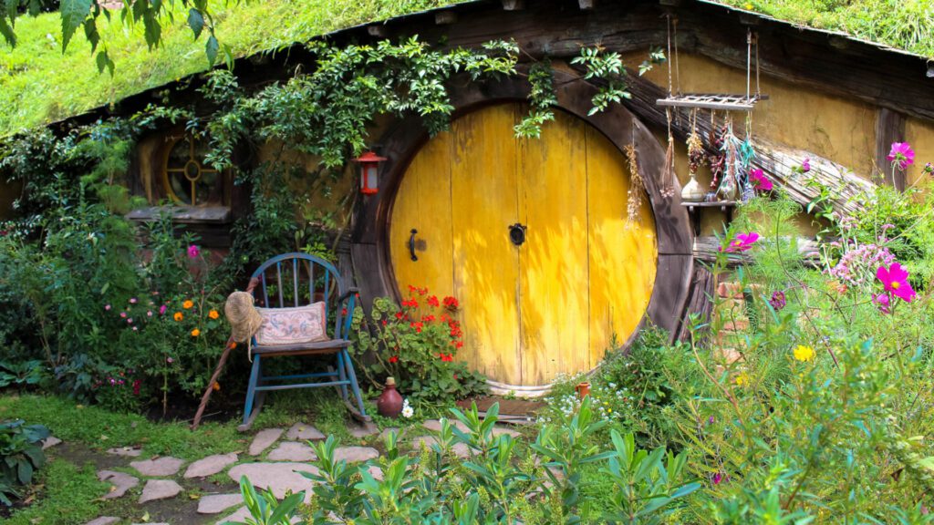 Hobbit Hobbiton Cottage Lord Of The Rings Virtual Background For Zoom