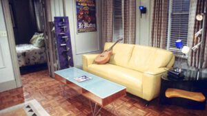 Joey And Chandler Apartment Lounge Background For Zoom Teams Meet 720