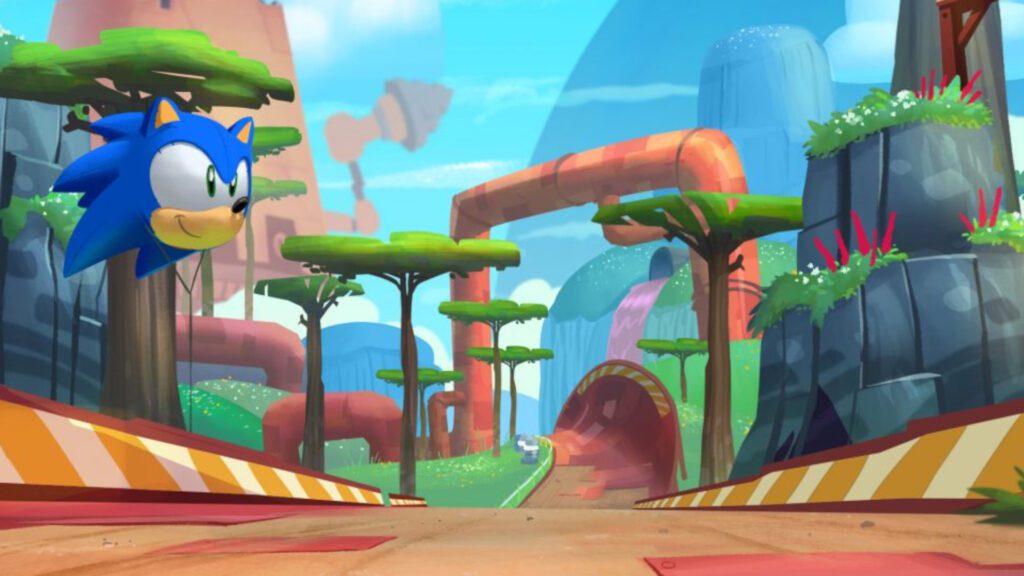 Sonic Racing Virtual Background For Zoom