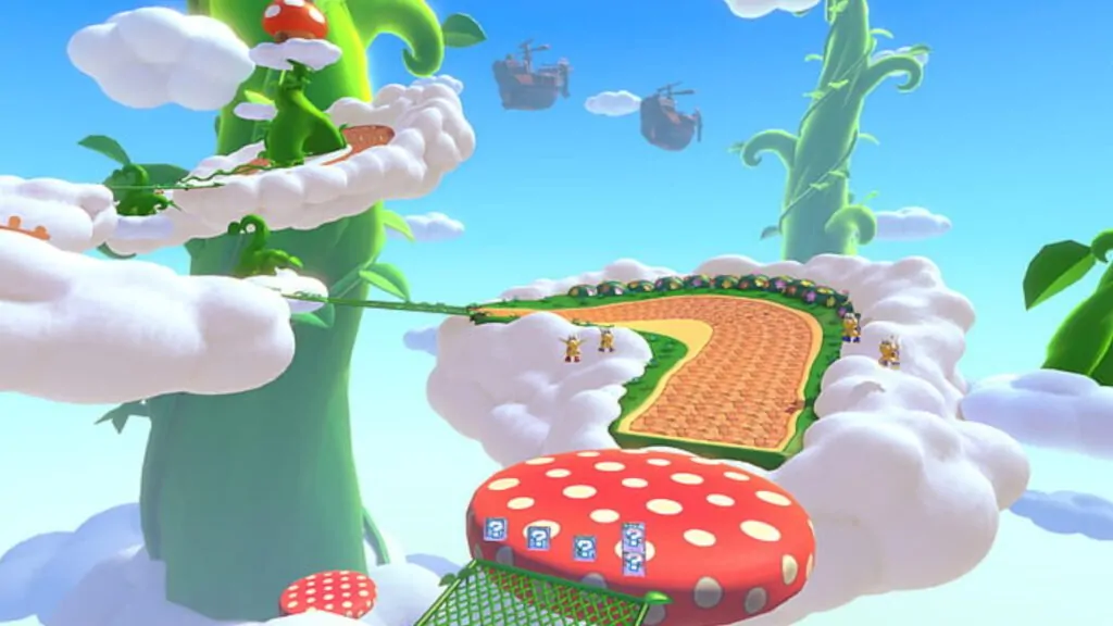 Super Mario Kart 3D Virtual Background For Zoom