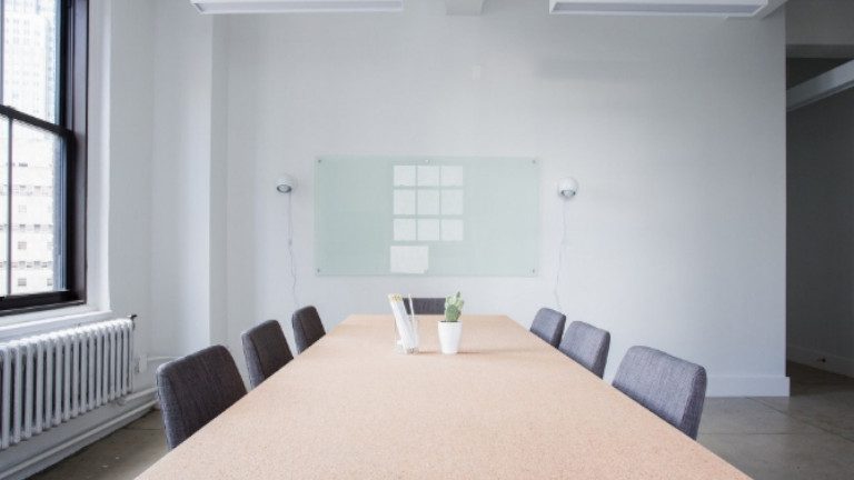 Virtual Background Meeting Room